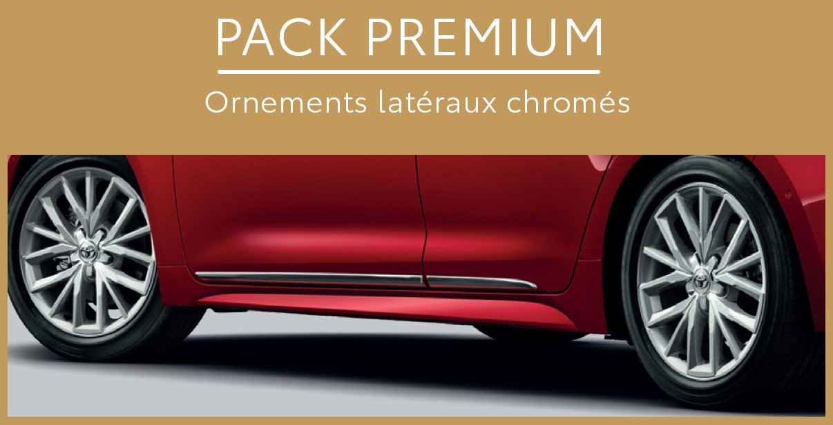 Accessoires Occasions - Corolla- Pack Premium