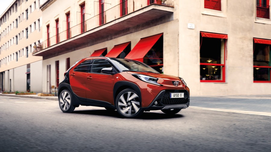 Aygo X dans la ville
