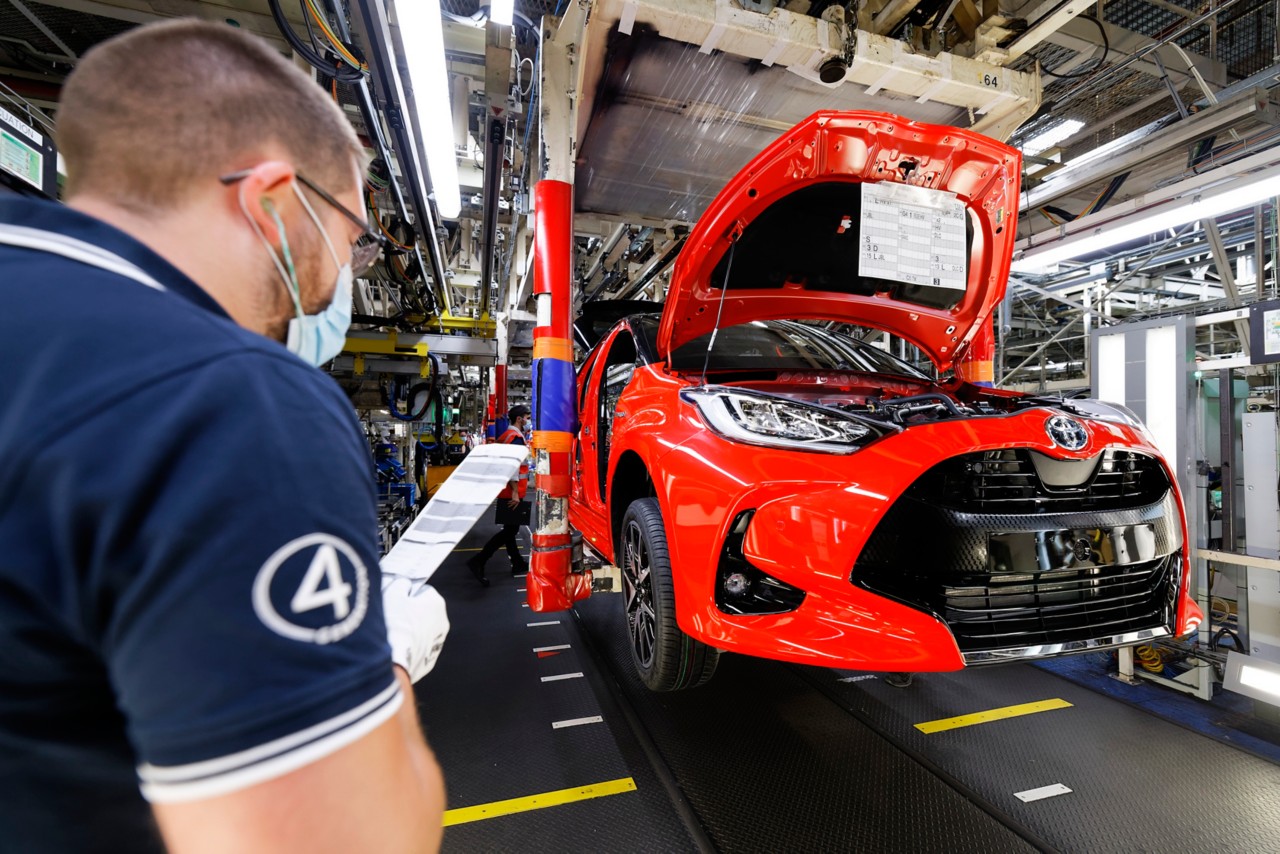 Yaris 4 en production usine
