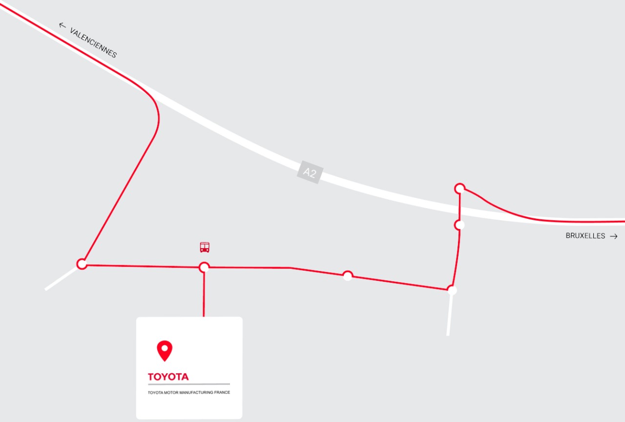 Carte pour accéder au site