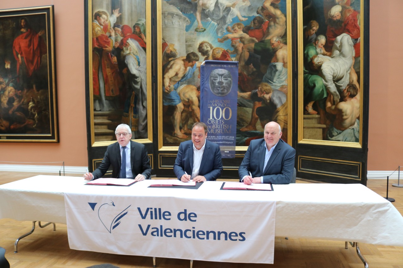 3 représentants de la ville de Valenciennes