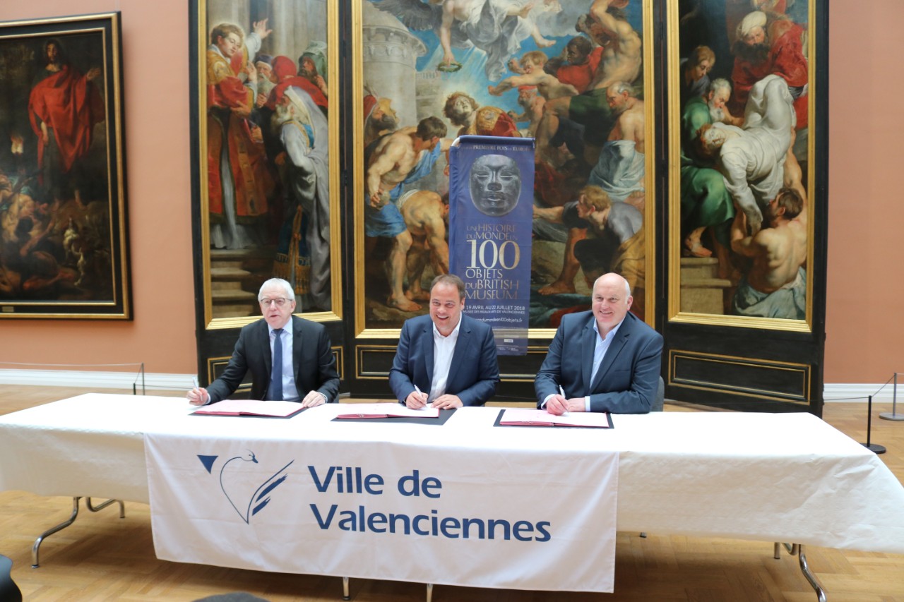 3 représentants de la ville de Valenciennes