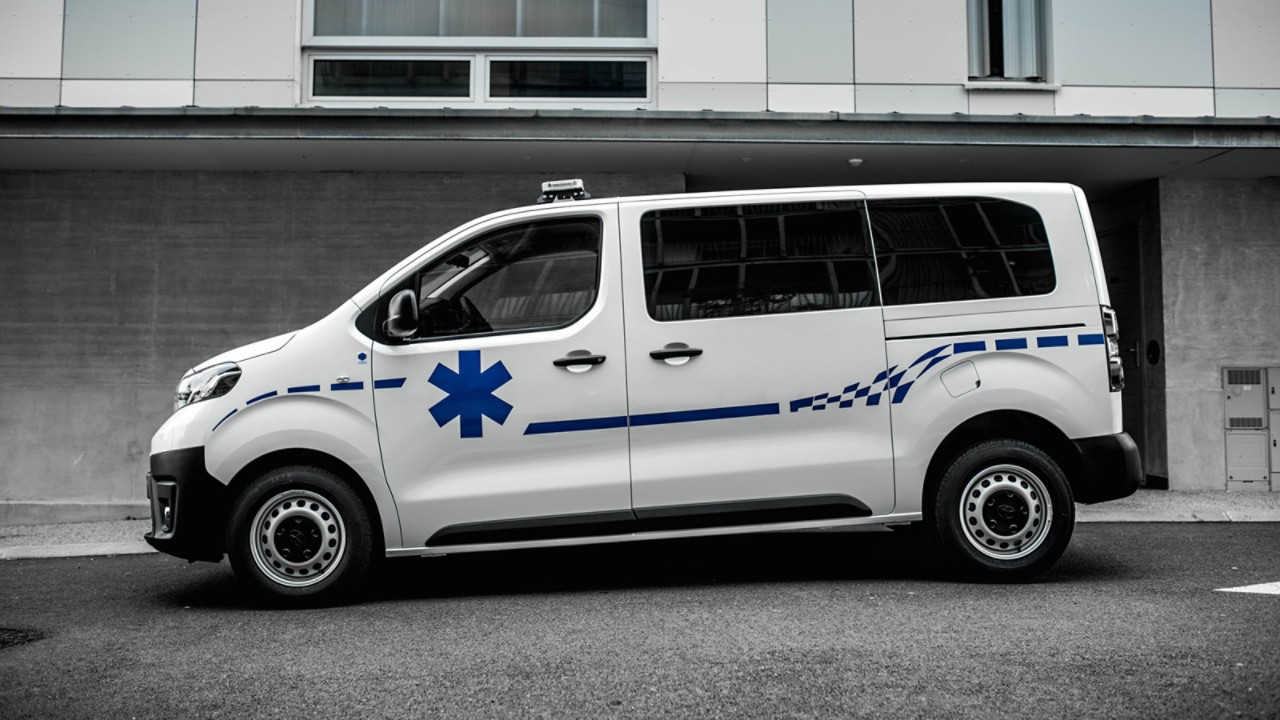 Transports médicaux et pompiers Toyota Professional