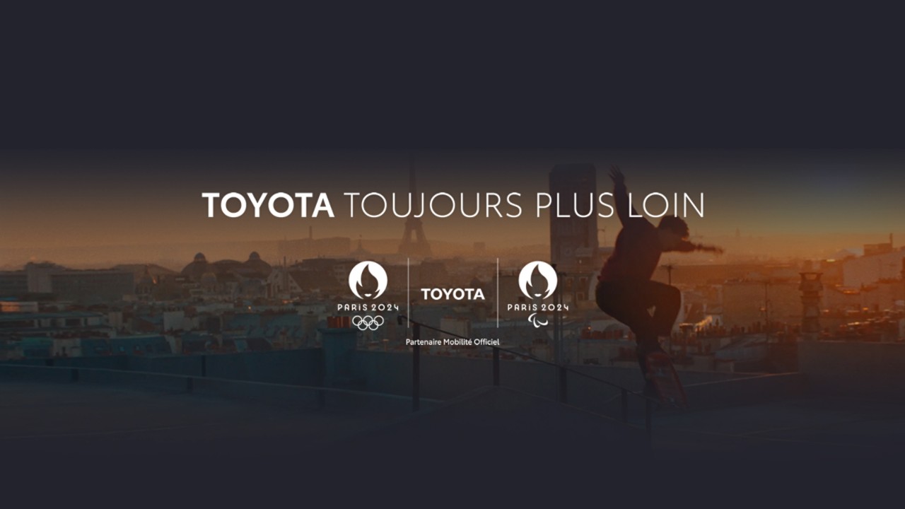 Paris 2024 - Toyota partenaire officiel