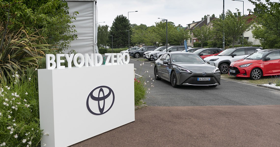 Toyota évènement beyond zero