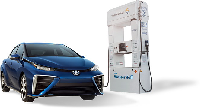  Mirai, Fuel Cell, driving, Germany,Hydrogen statio