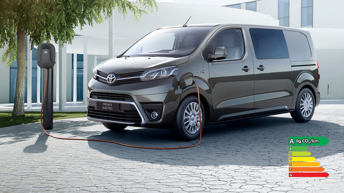 Toyota PROACE Electric borne domestique