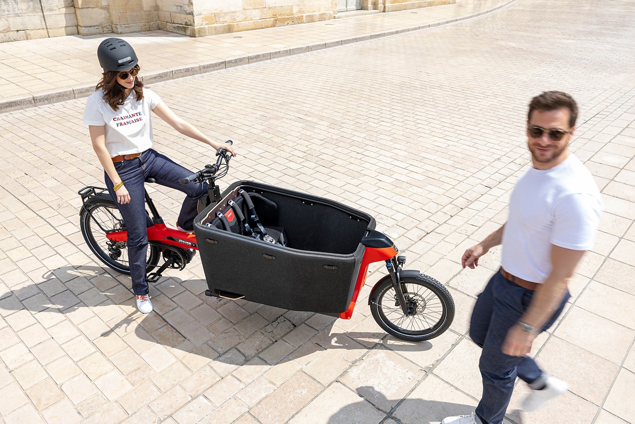 Partenariat Douze Cycles et Toyota - Vélo cargo