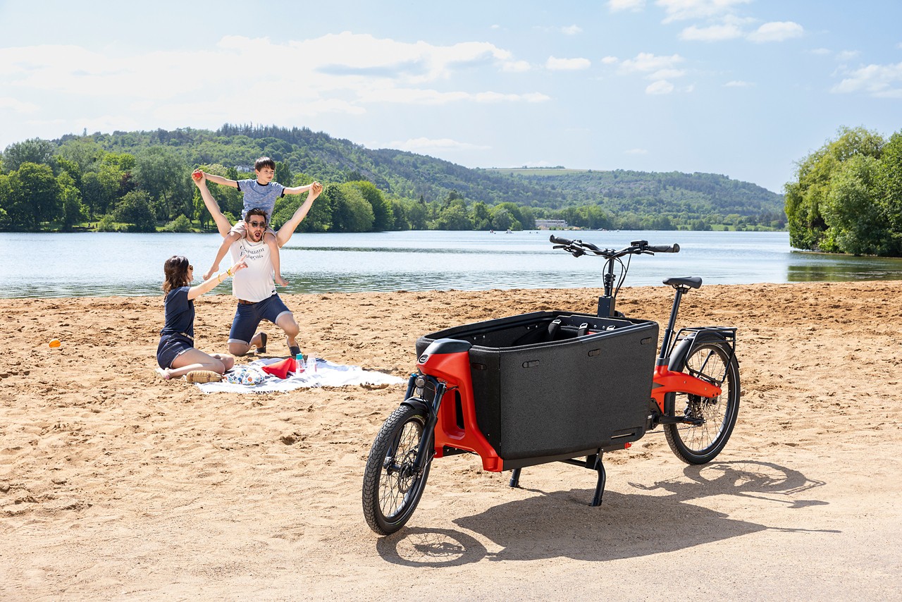 Partenariat Douze Cycles et Toyota - Vélo cargo