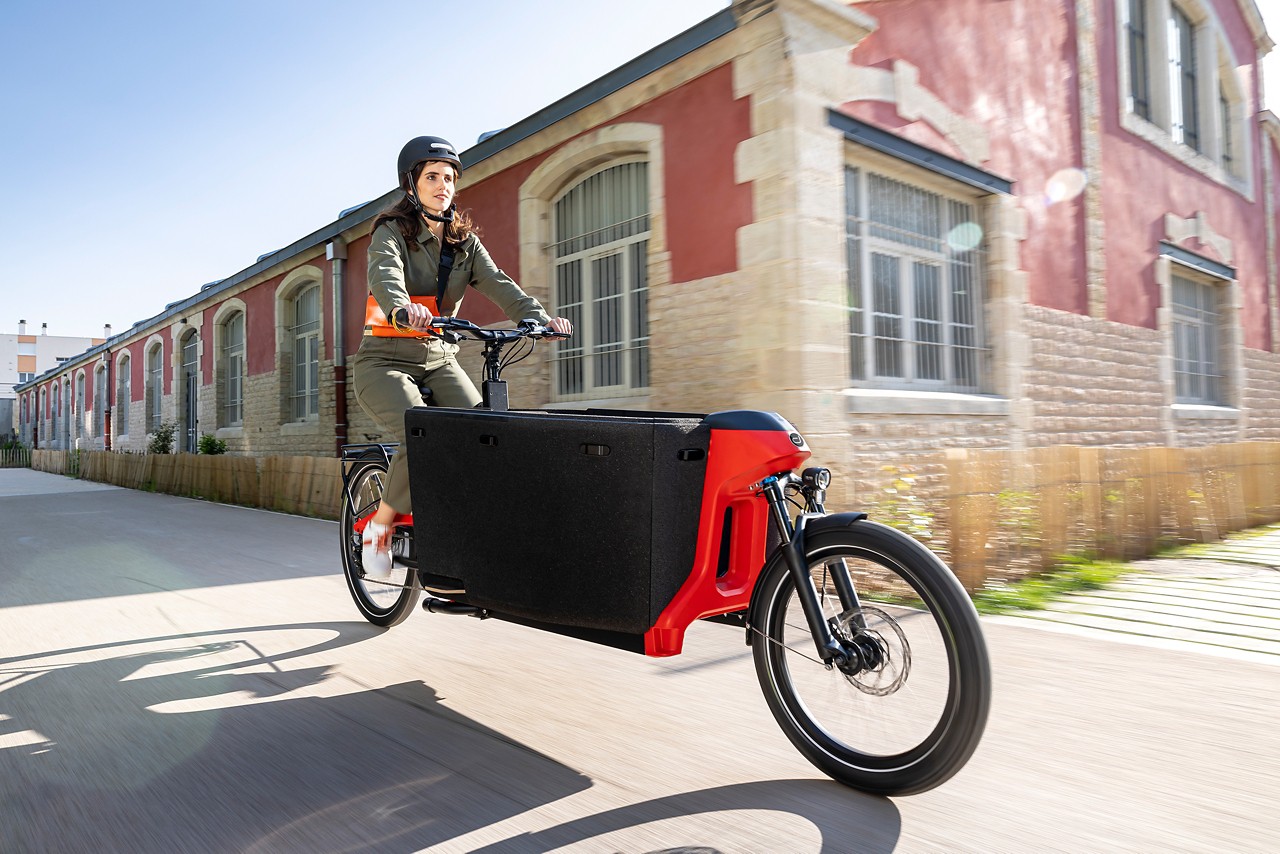 Partenariat Douze Cycles et Toyota - Vélo cargo