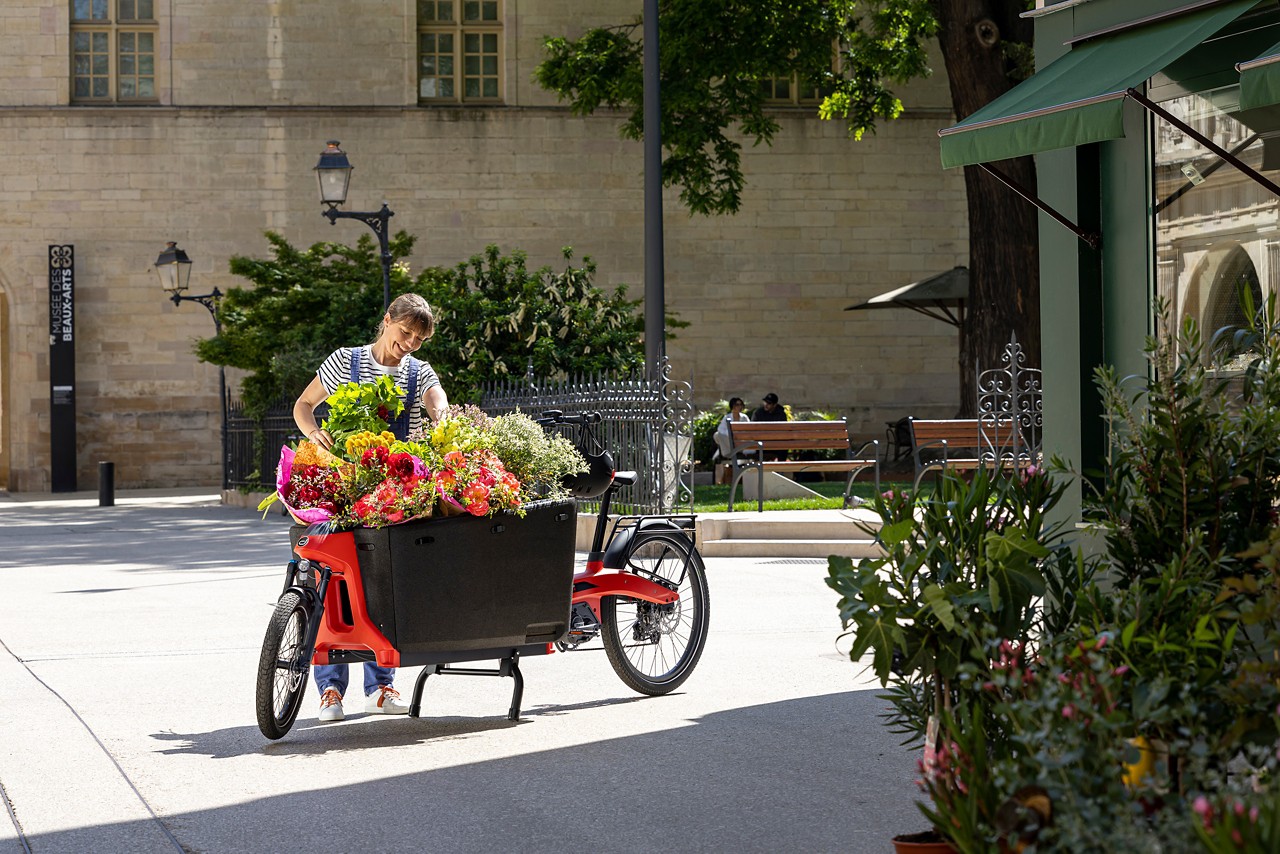 Partenariat Douze Cycles et Toyota - Vélo cargo