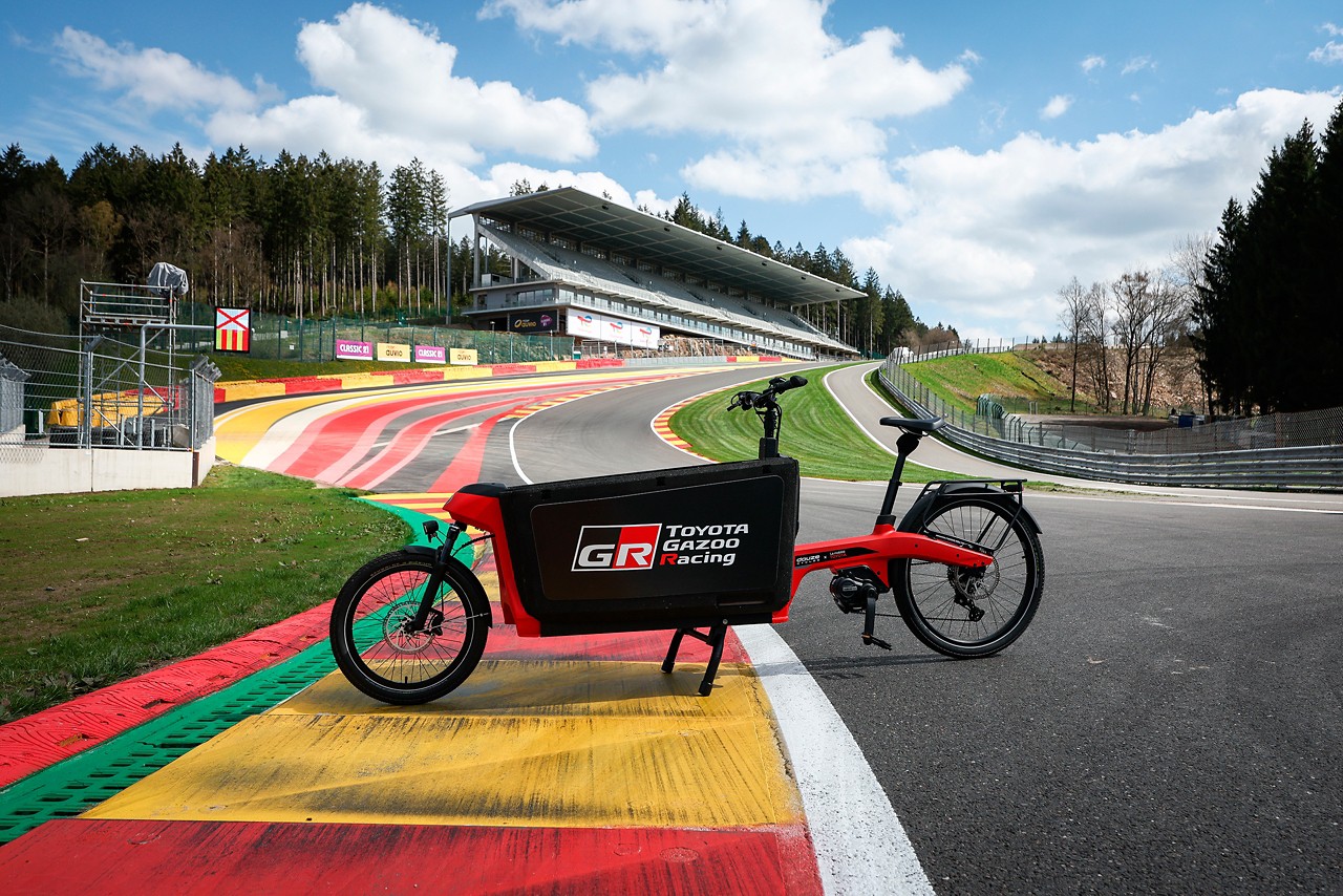 Partenariat Douze Cycles et Toyota - Vélo cargo