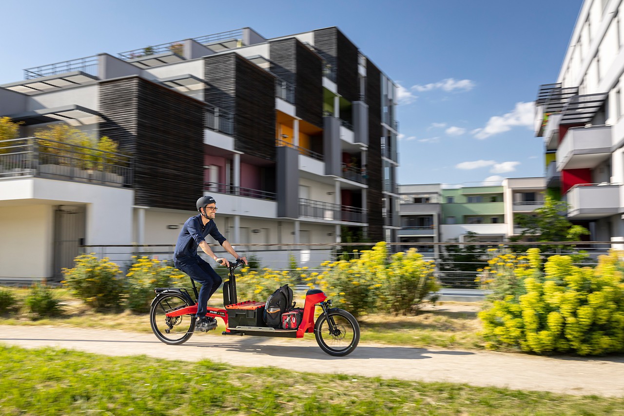 Partenariat Douze Cycles et Toyota - Vélo cargo