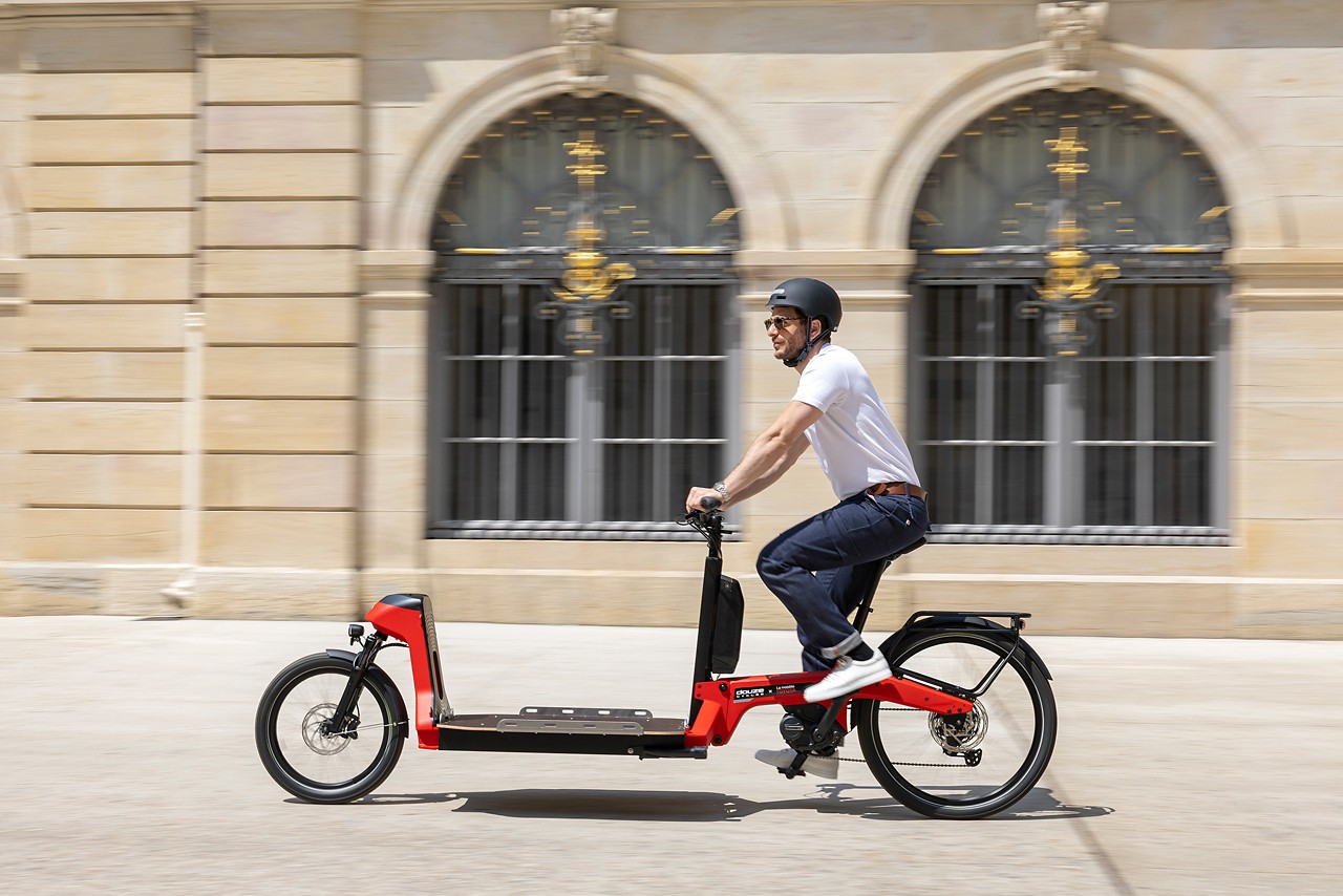 Partenariat Douze Cycles et Toyota - Vélo cargo