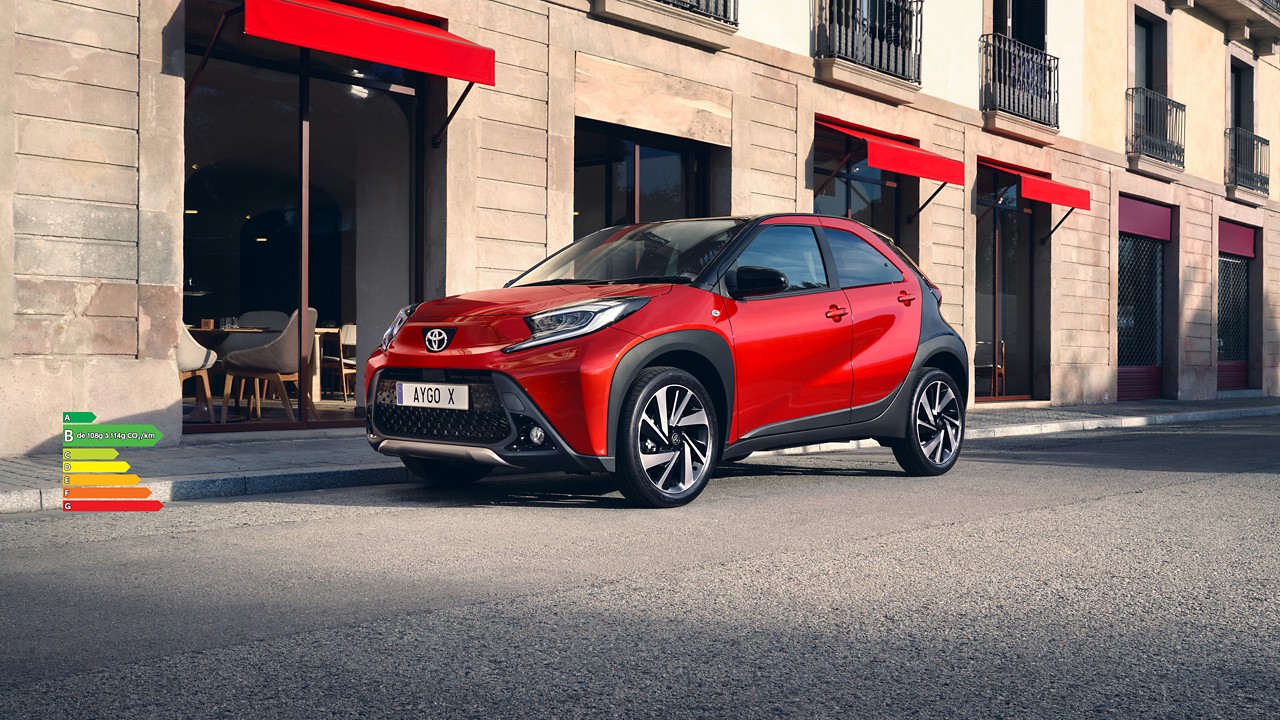 Toyota D couvrez Le Crossover Urbain Aygo X
