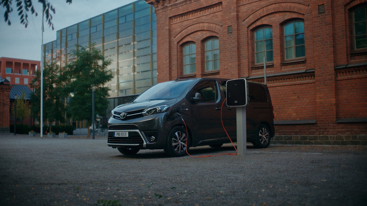 Toyota Proace Electric dans la ville