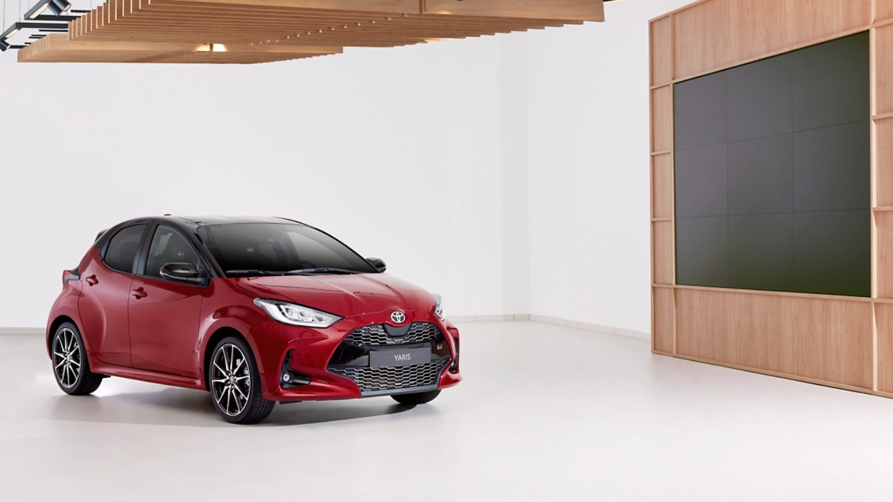 Toyota Yaris Gr Sport vue extérieure