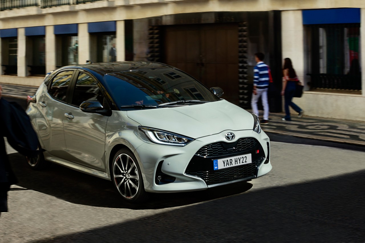 Toyota Yaris Gr Sport vue extérieure