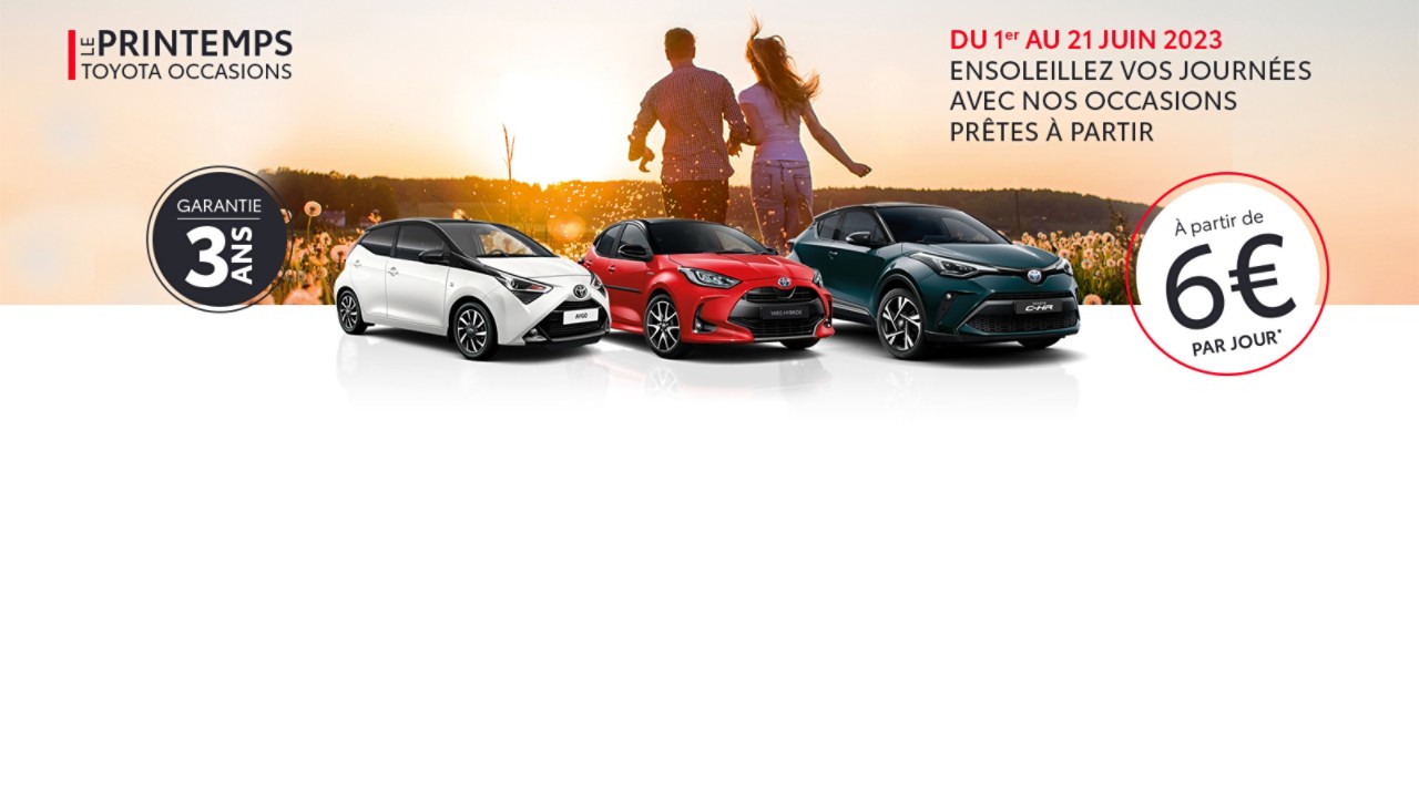 Toyota Occasions | Le Printemps Toyota Occasions