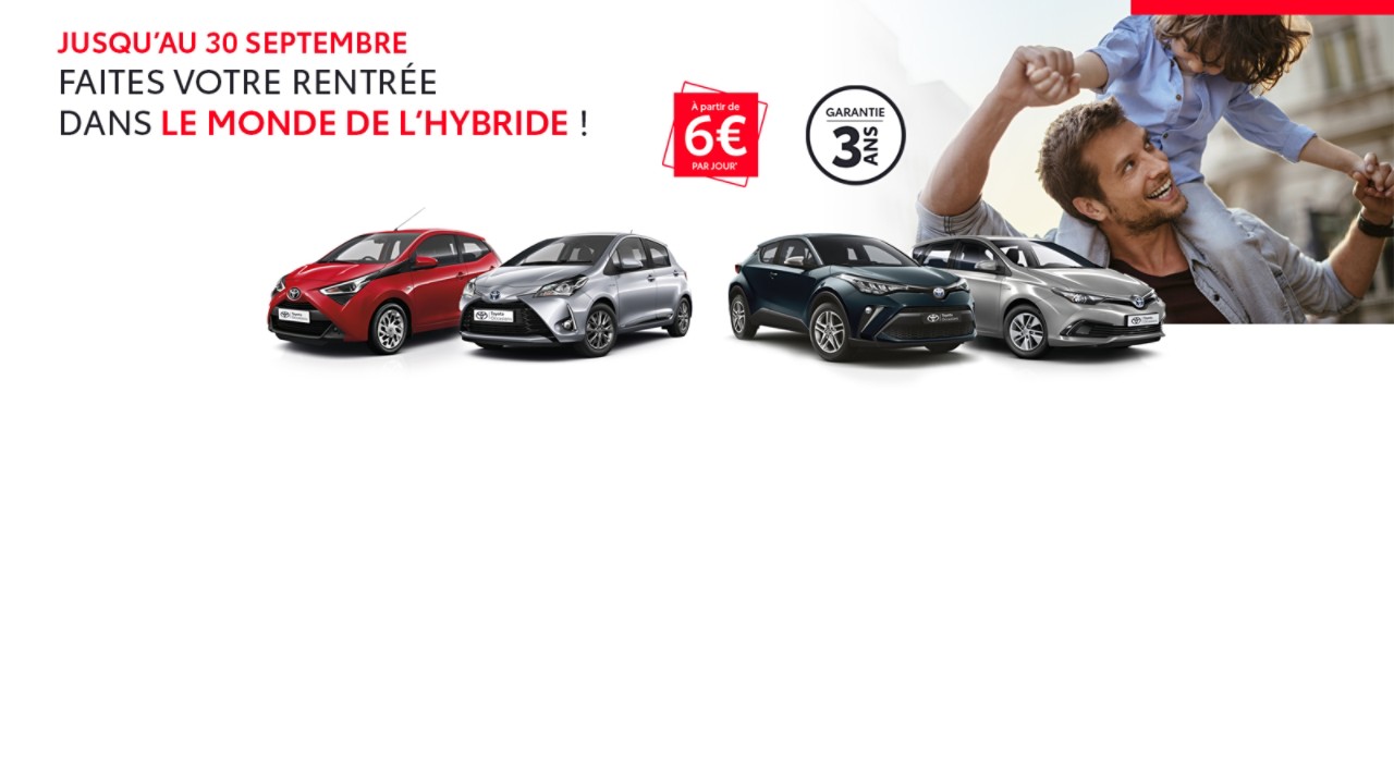 Toyota Occasions | La rentrée Toyota Occasions