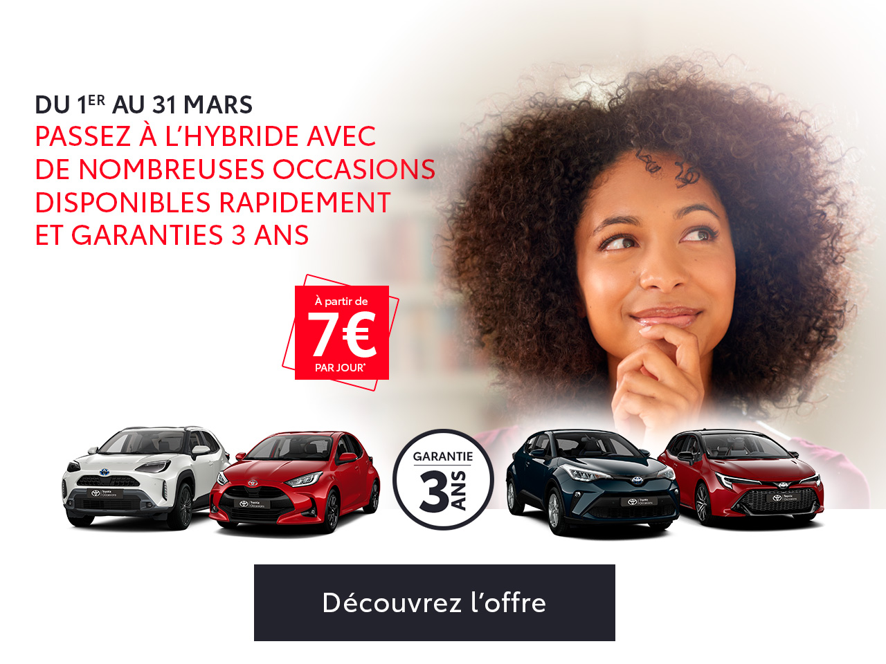 Toyota Occasions  Voitures d'occasion toutes marques
