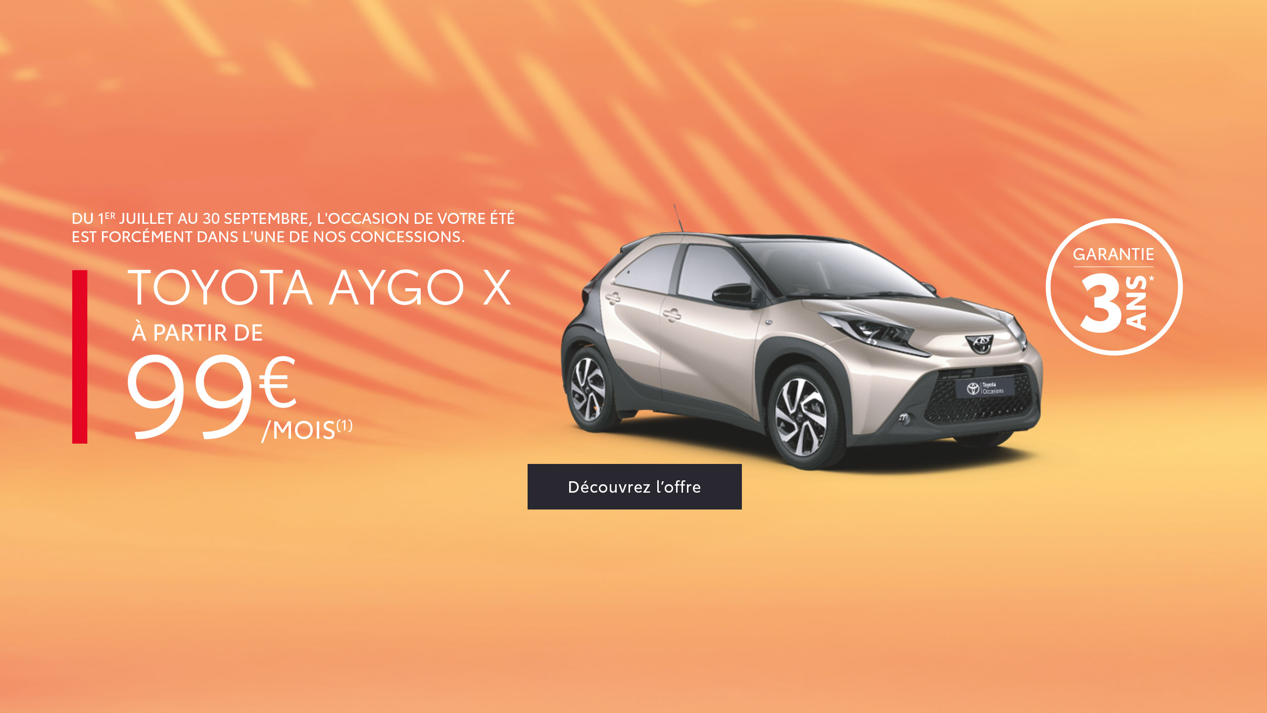 Offre Aygo X Occasion