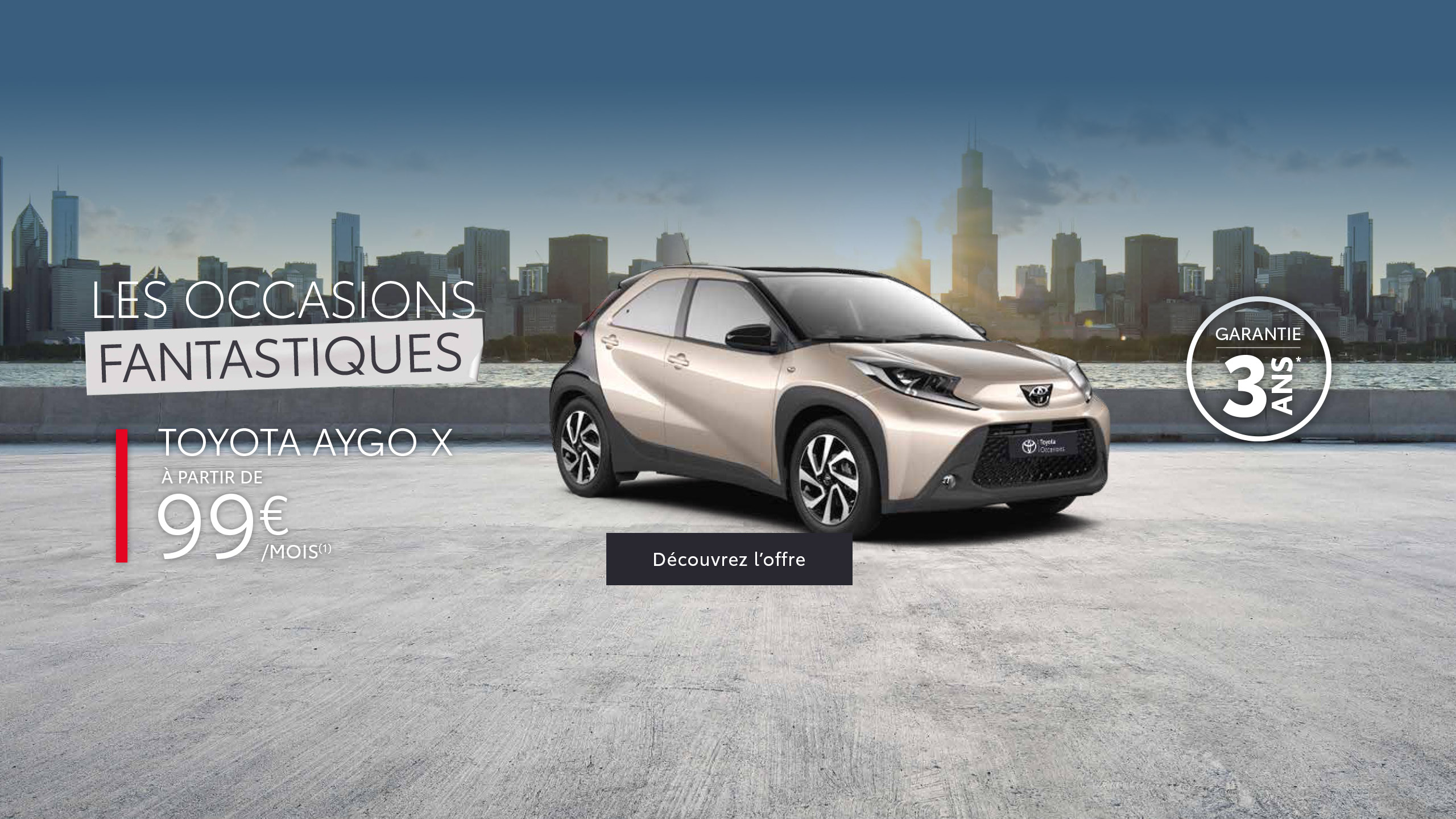 Offre Aygo X Occasion