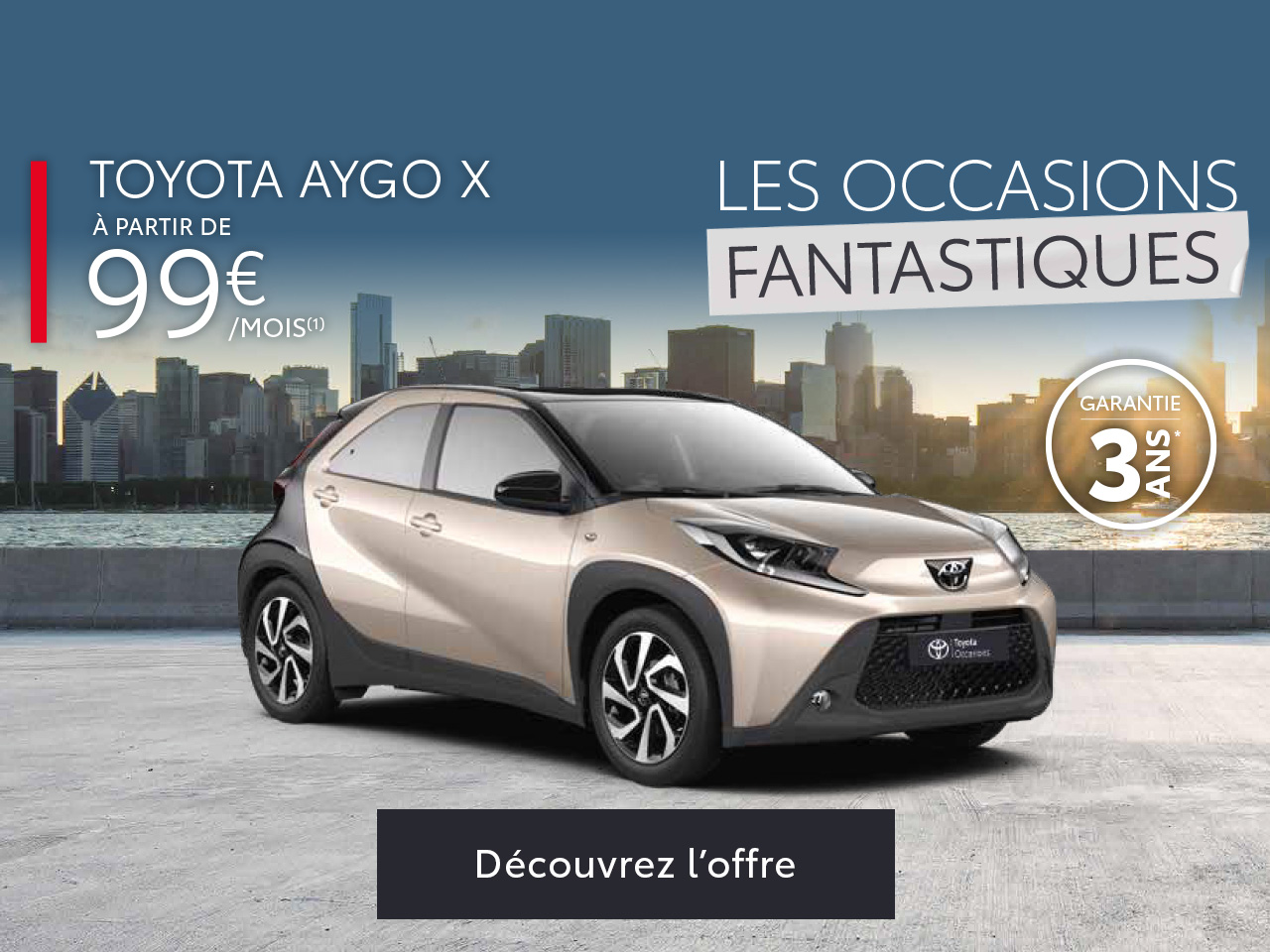 Offre Aygo X Occasion