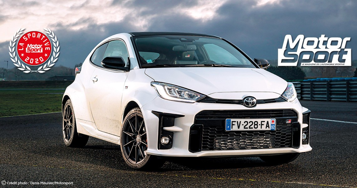 GR Yaris élue sportive de l'année MotorSport