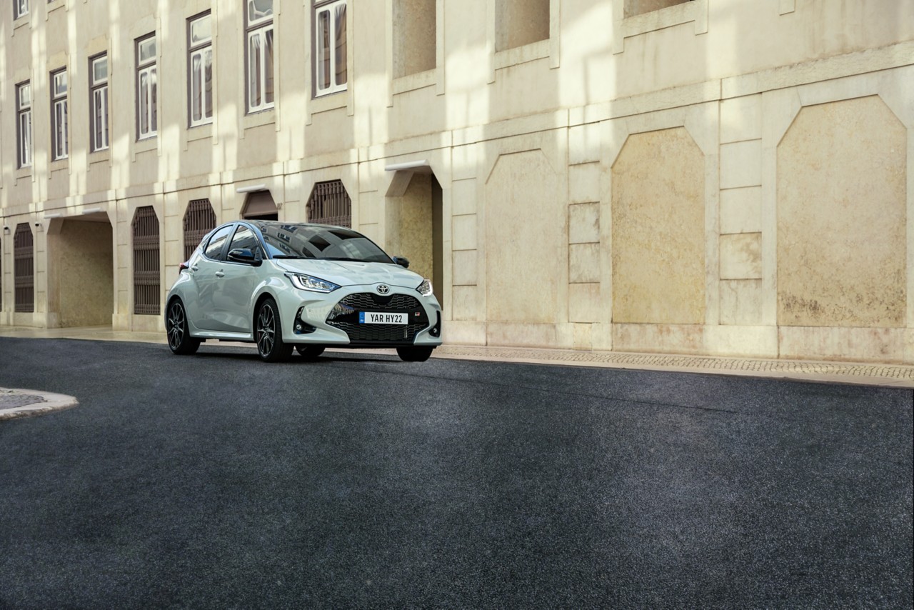 Visuel avant de la Yaris GR Sport