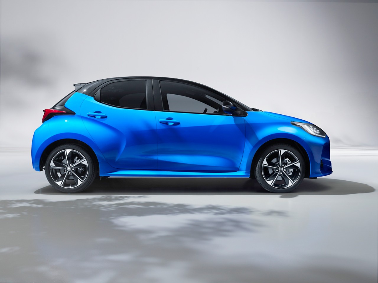Vue profil Nouvelle Yaris